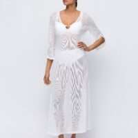TALEAH elfin white badmode caftan