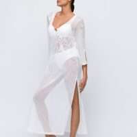 TALEAH elfin white badmode caftan