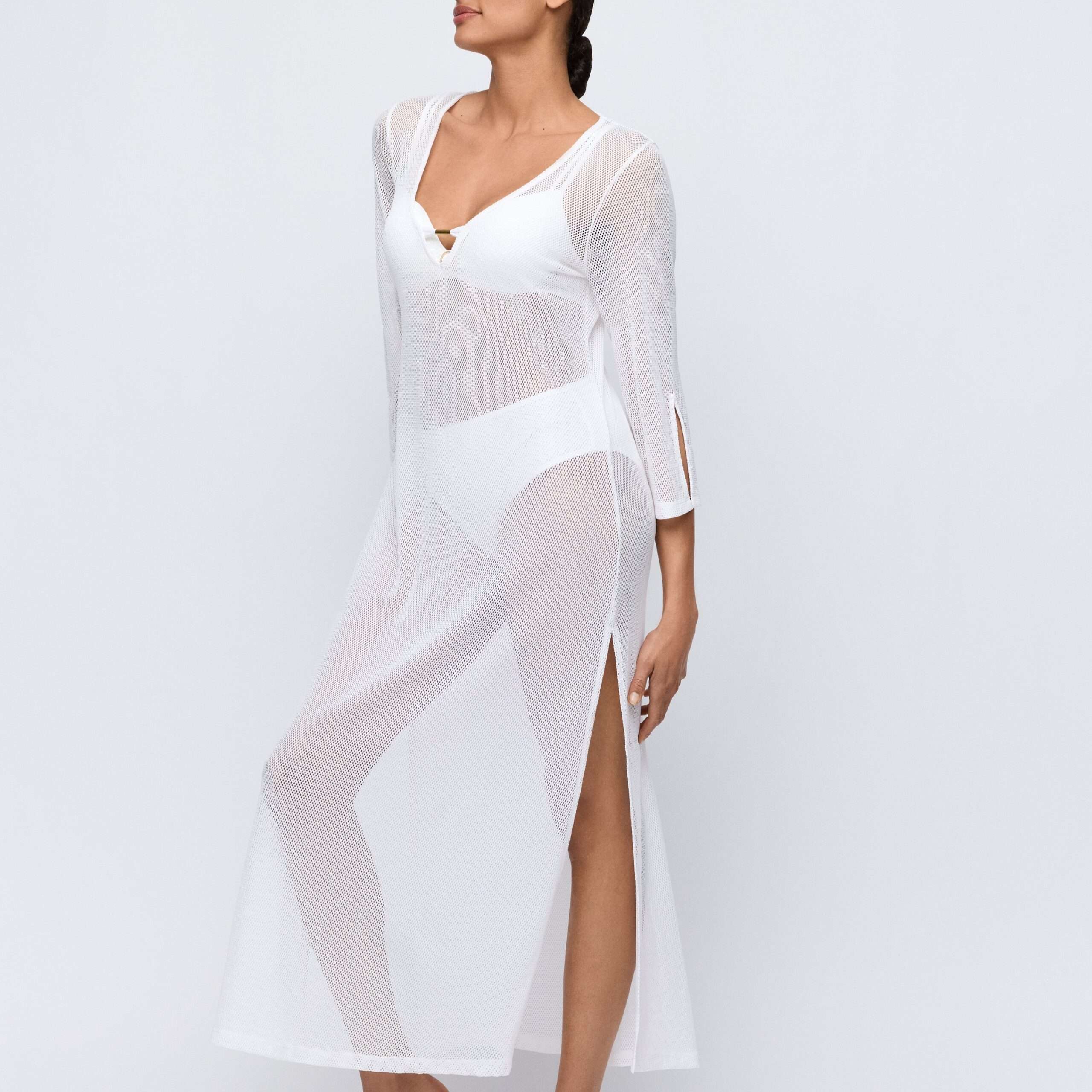 TALEAH elfin white badmode caftan