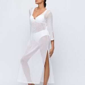 TALEAH elfin white badmode caftan
