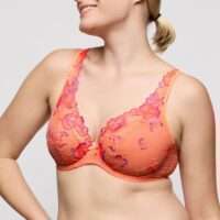 DEVDAHA Sunset Blush plunge bh halve mousse cups DEVDAHA Sunset Blush plunge bh halve mousse cups