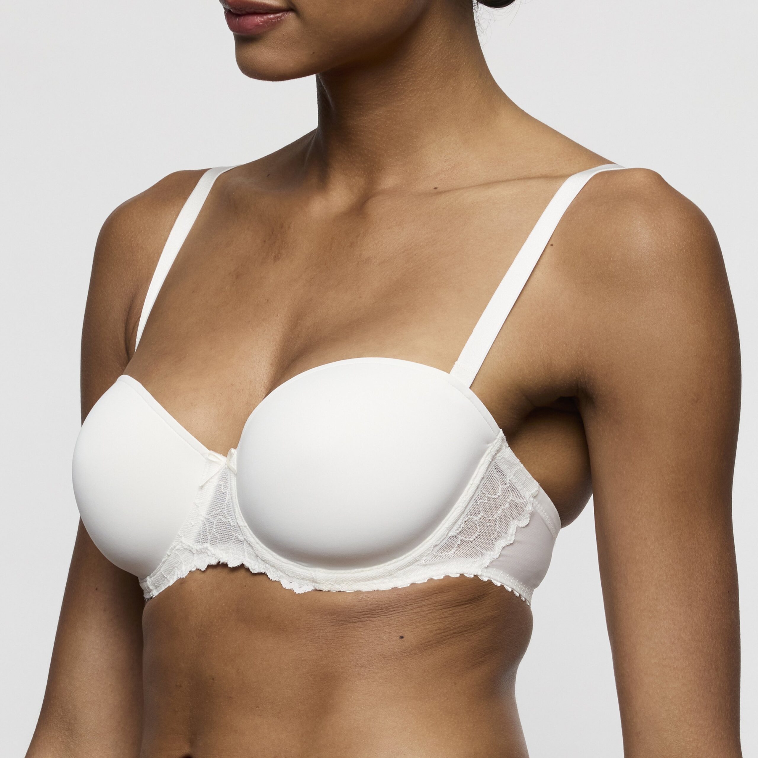 AZELIE natuur voorgevormde bh - strapless