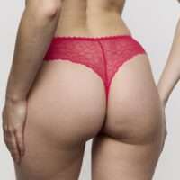 AZELIE framboos string AZELIE framboos string