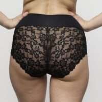SOFT STUDIO zwart tailleslip