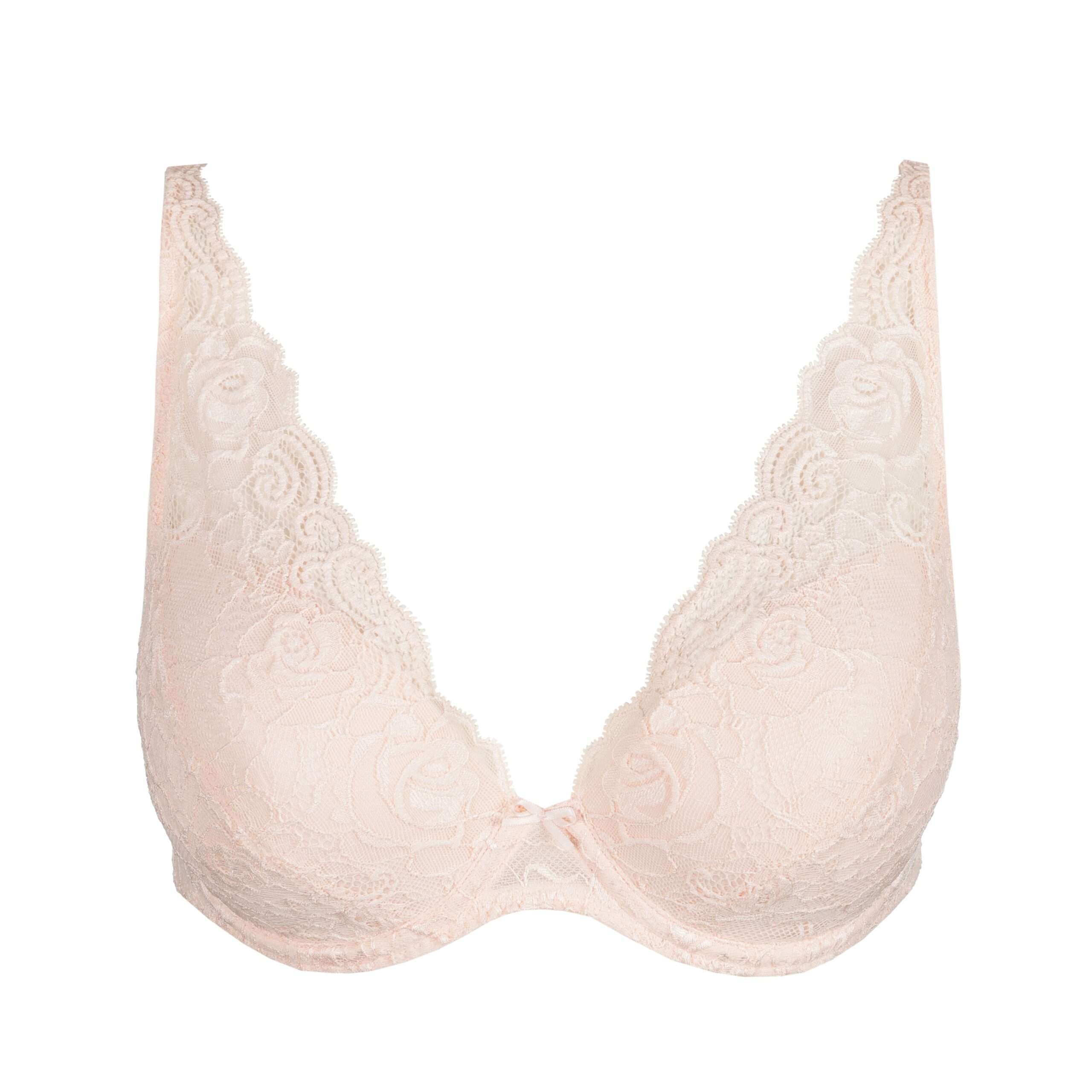 CYRILE crystal pink voorgevormde plunge bh