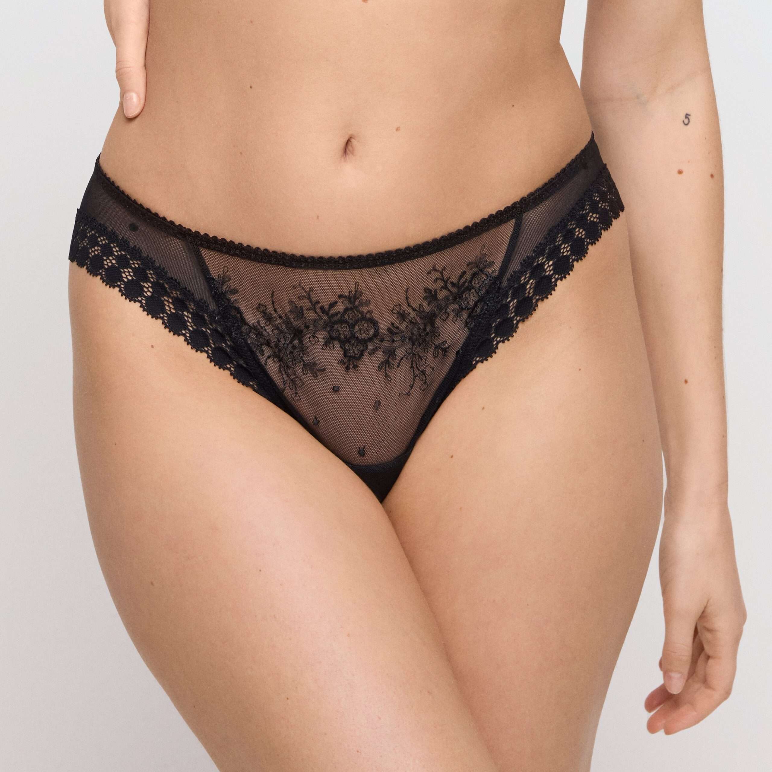 ANNAELLE zwart rioslip