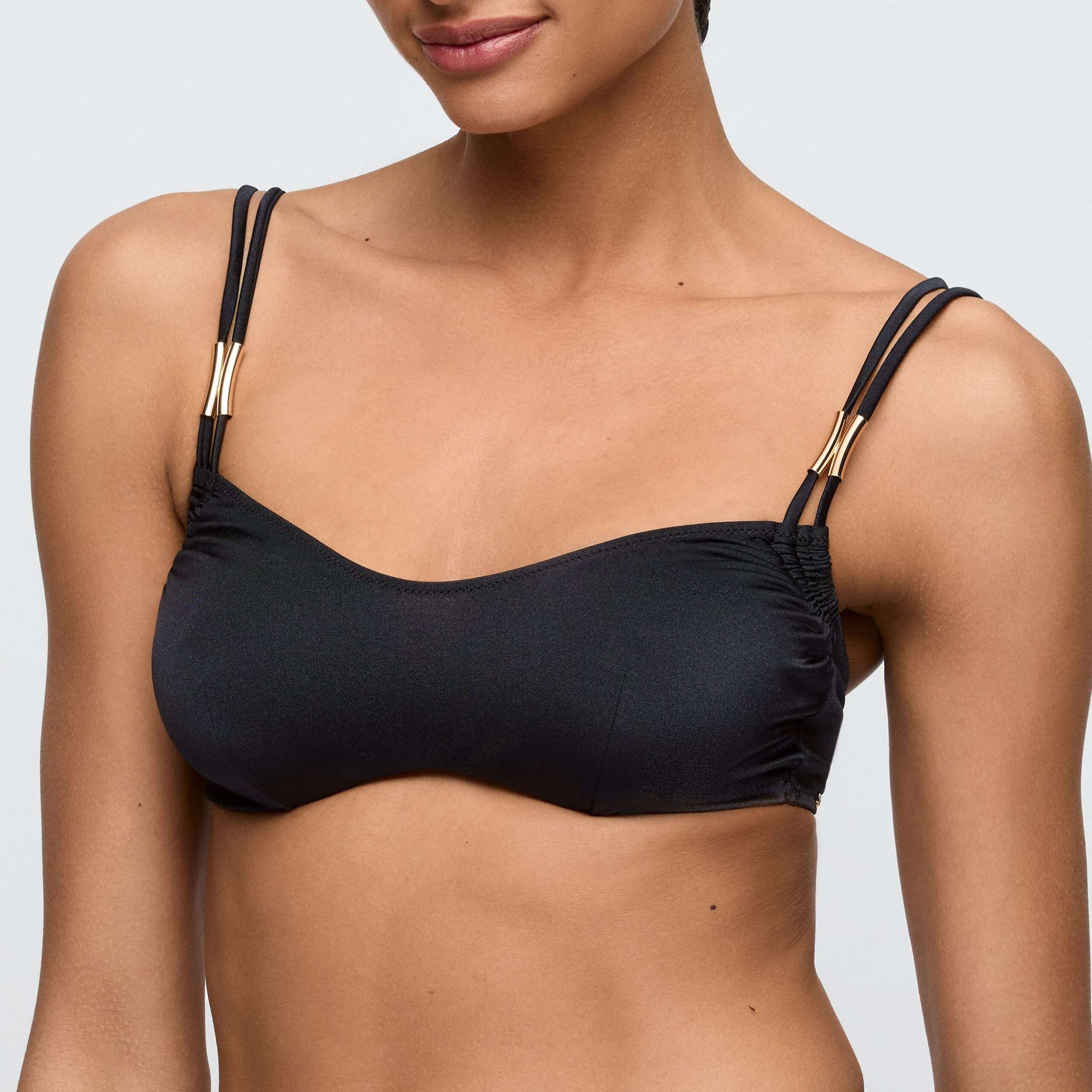 HELLO SUNSET zwart speciale bikini top