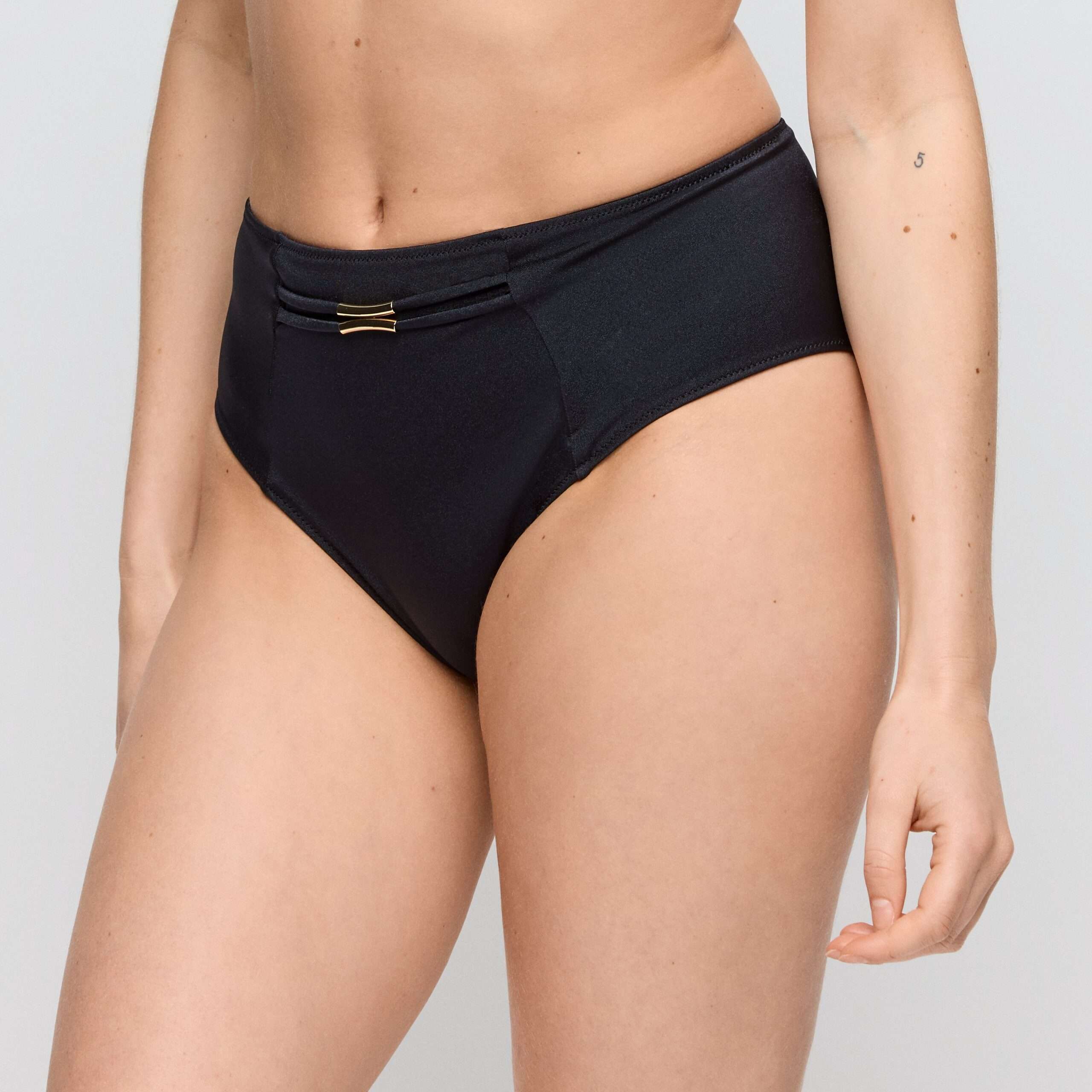 HELLO SUNSET zwart bikini tailleslip