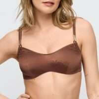 HELLO SUNSET Sepia speciale bikini top