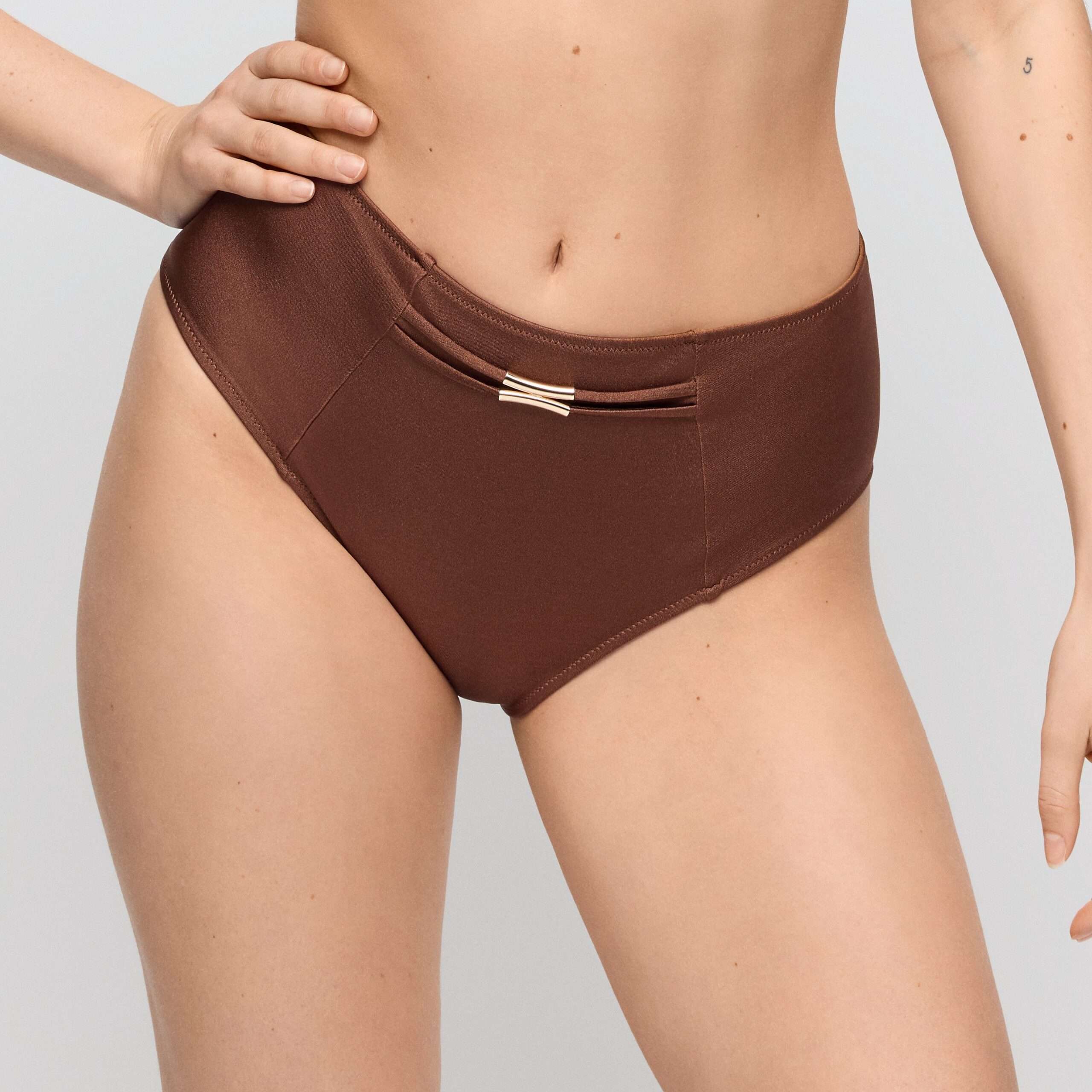 HELLO SUNSET Sepia bikini tailleslip