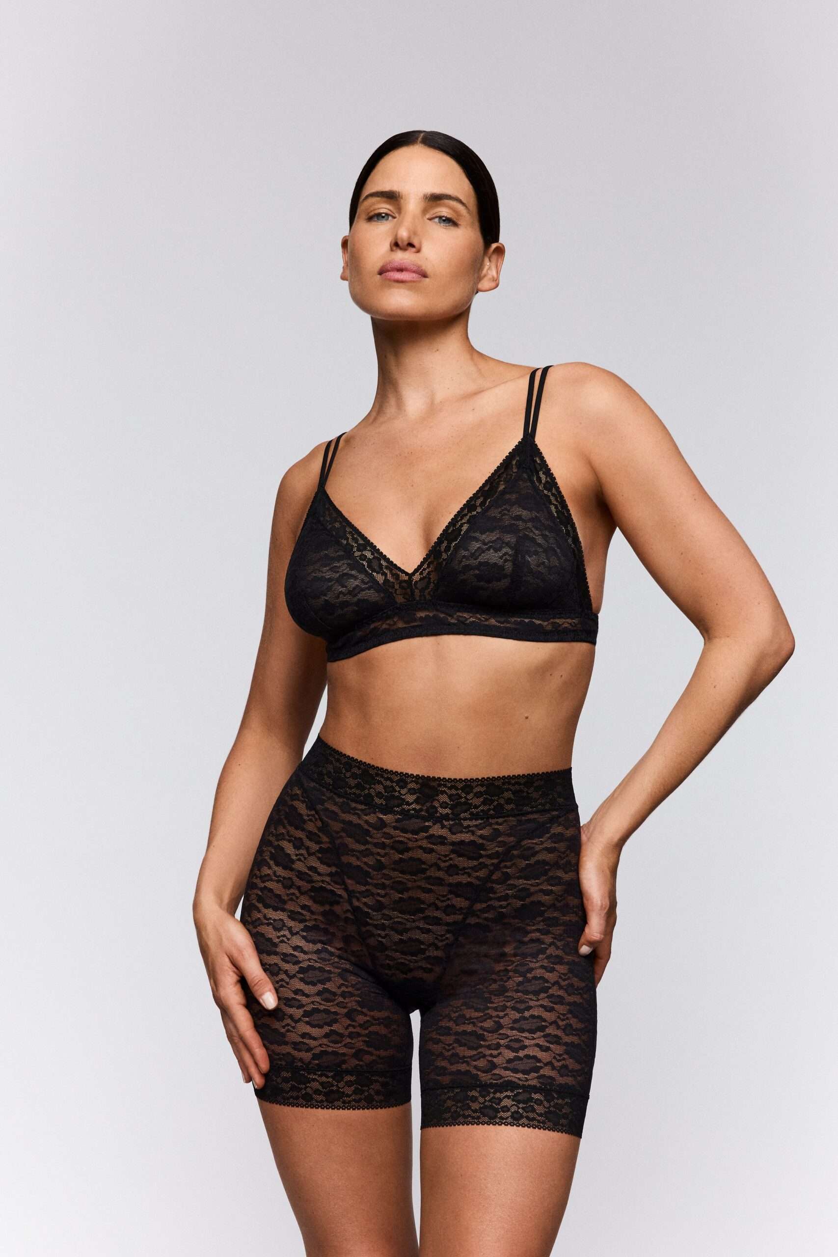 CID zwart biker shorts