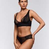 ARIARNE zwart bralette flexi wire