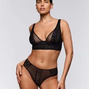 ARIARNE zwart bralette flexi wire