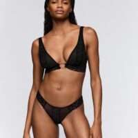 ARIARNE zwart voorgevormde bralette