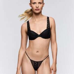 ARIARNE zwart string short
