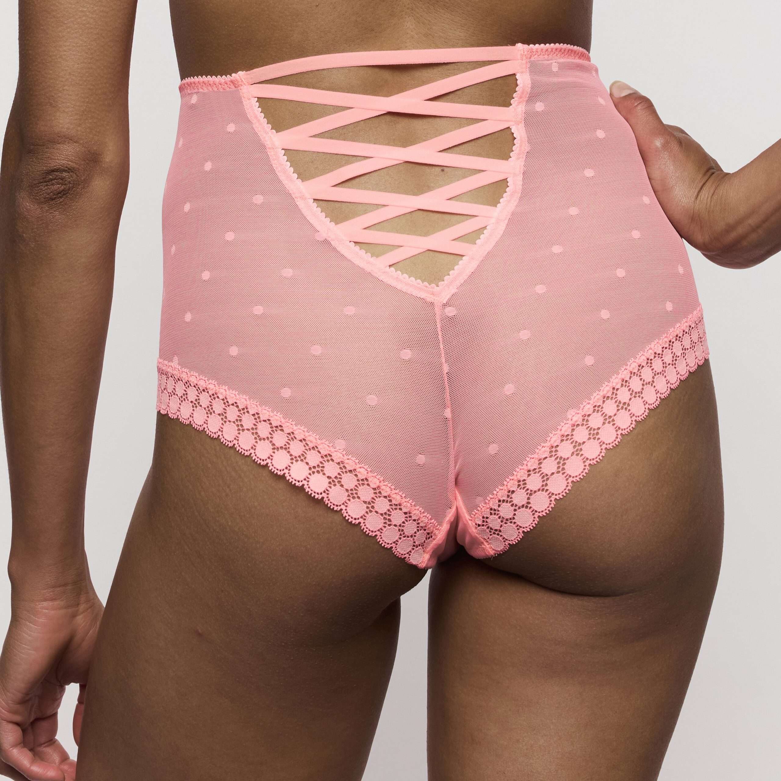 ANNAELLE Neon Peach tailleslip ANNAELLE Neon Peach tailleslip