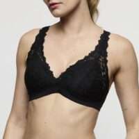 SOFT STUDIO zwart voorgevormde bralette