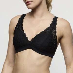 SOFT STUDIO zwart voorgevormde bralette