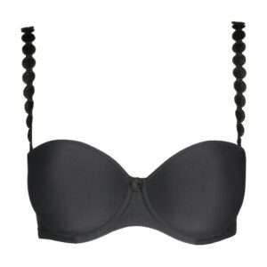 TOM charbon mousse bh - strapless