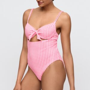 MARY LYNN Rose Gingham volle cup badpak