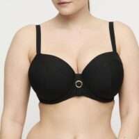 DELRAY zwart voorgevormde balconette bikini DELRAY zwart voorgevormde balconette bikini