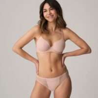 LOUIE Powder Rose mousse bh hartvorm