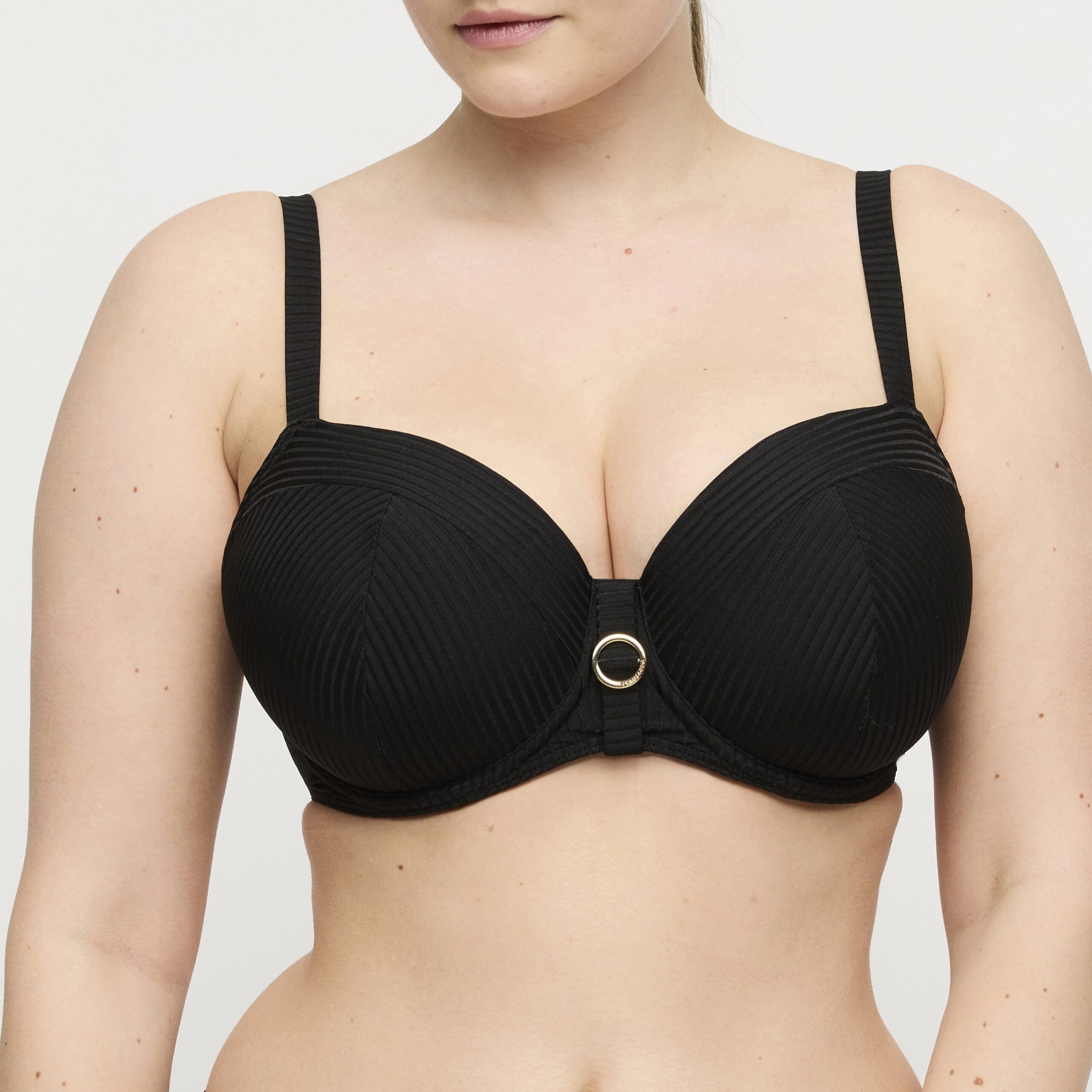 DELRAY zwart voorgevormde balconette bikini DELRAY zwart voorgevormde balconette bikini