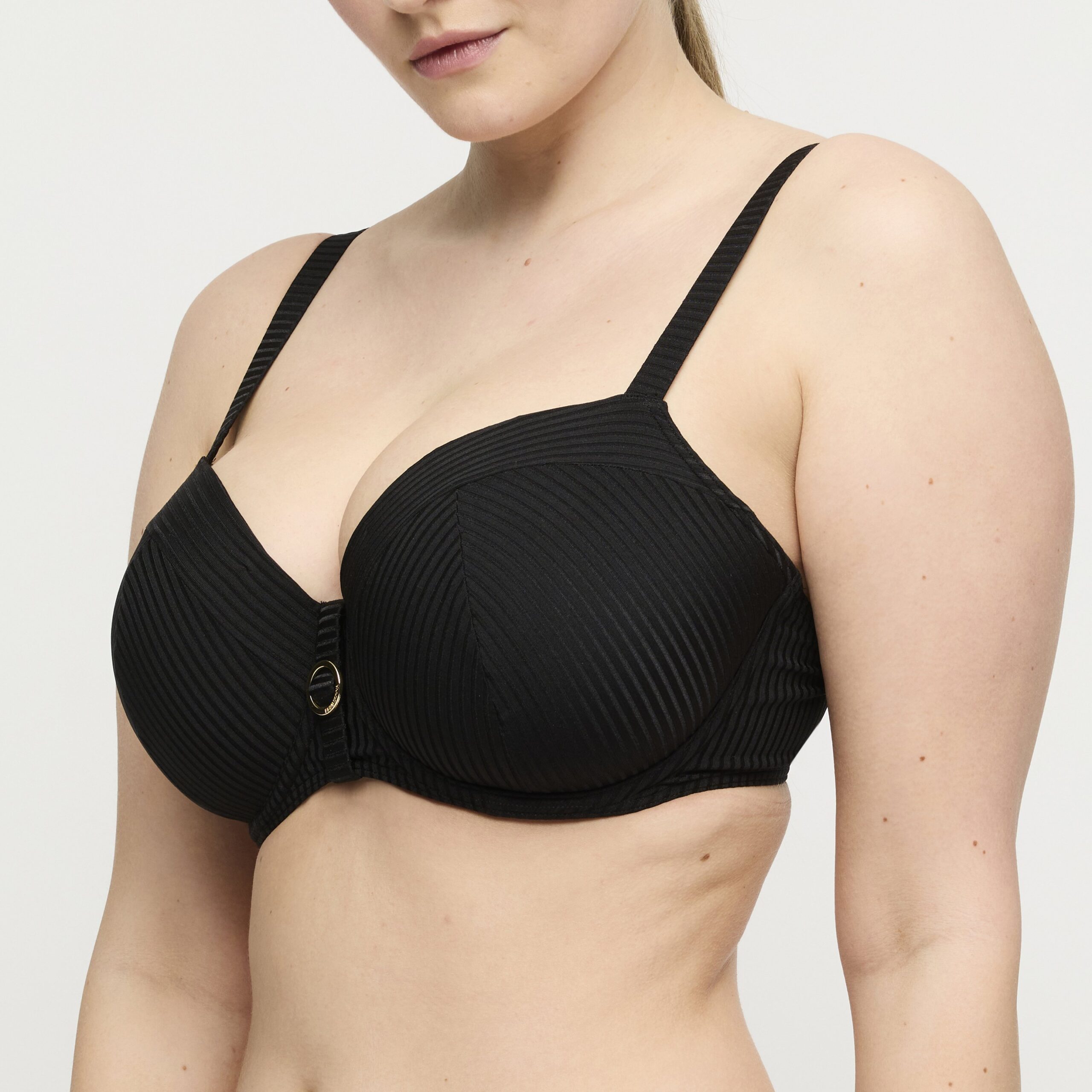 DELRAY zwart voorgevormde balconette bikini DELRAY zwart voorgevormde balconette bikini