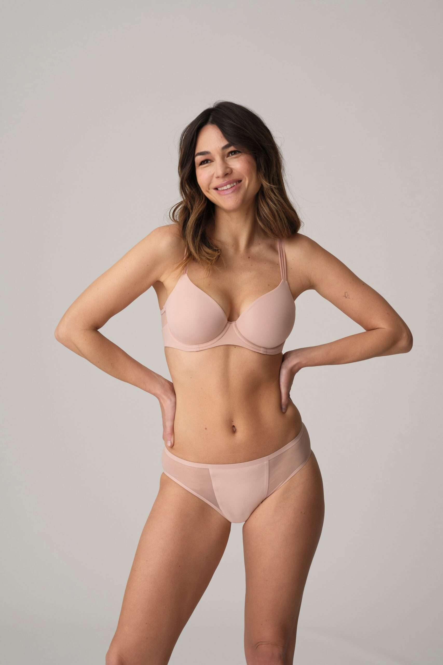 LOUIE Powder Rose mousse bh hartvorm