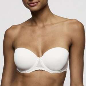 AZELIE natuur voorgevormde bh - strapless